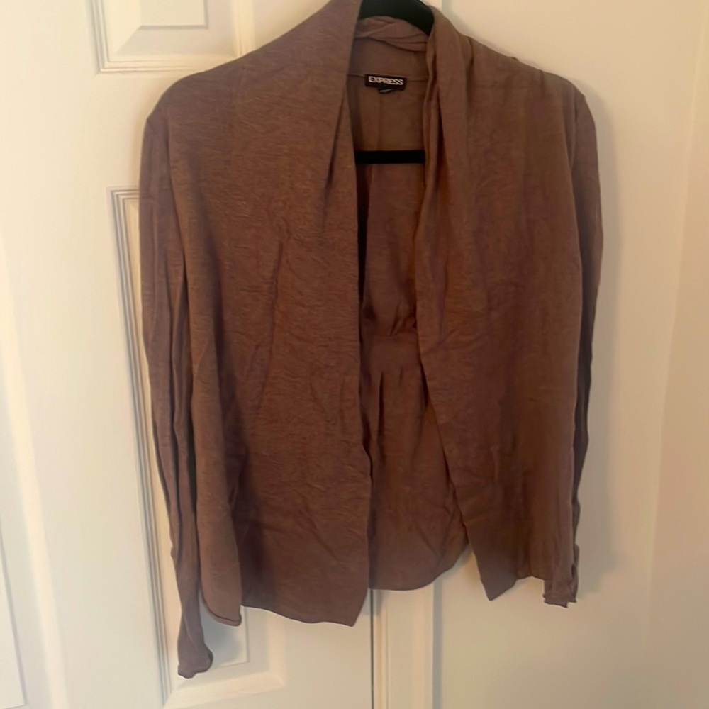 Express Cardigan Brown Size S